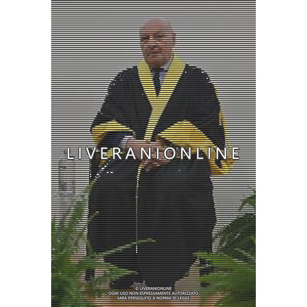 TVRG Laurea Giuseppe Marotta nella foto Giuseppe Marotta Milano 26-09-2025 Giuseppe Marotta presidente Inter riceve la laurea Honoris Causa dall\'Università Milano Bicocca foto Roberto Garavaglia/Agenzia Aldo Liverani sas