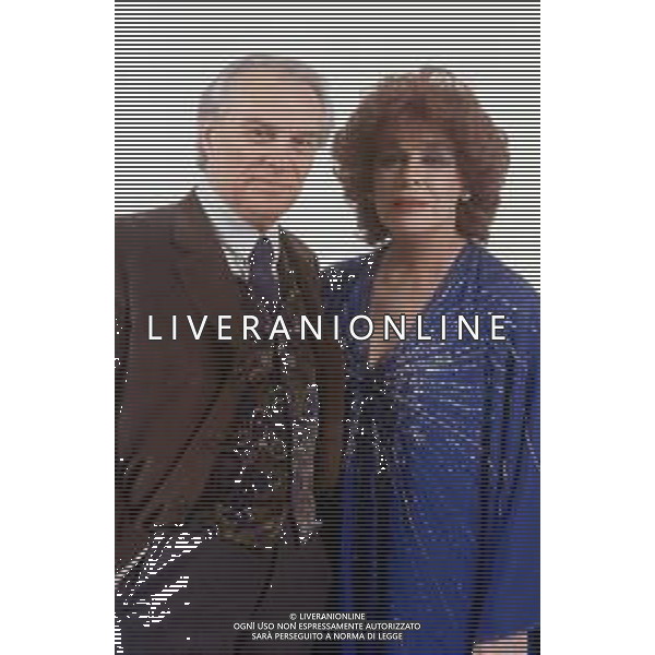 COL-RETROSPETTIVA GIORGIO ALBERTAZZI ATTORE NELLA FOTO GIORGIO ALBERTAZZI-ANNA PROCLEMER FOTO RENATO LANI-AG ALDO LIVERANI SAS