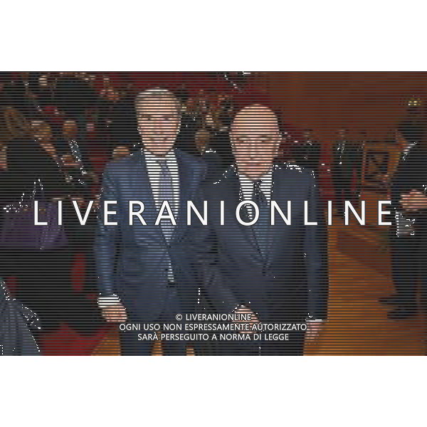 TVRG Laurea Giuseppe Marotta nella foto Ariedo Braida e Adriano Galliani Milano 26-09-2025 Giuseppe Marotta presidente Inter riceve la laurea Honoris Causa dall\'Università Milano Bicocca foto Roberto Garavaglia/Agenzia Aldo Liverani sas