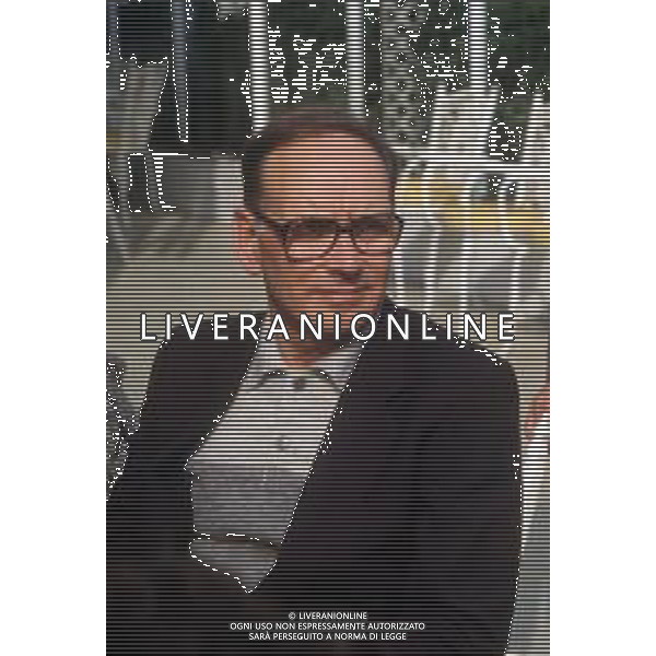 DIA - RETROSPETTIVA ENNIO MORRICONE COMPOSITORE NELLA FOTO ENNIO MORRICONE NELLA GIURIA DEL FESTIVAL DI CANNES NELL’ANNO 1984 - AGENZIA ALDO LIVERANI SAS