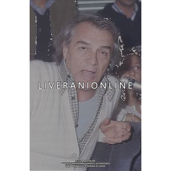 DIAP-RETROSPETTIVA GIORGIO ALBERTAZZI ATTORE NELLA FOTO GIORGIO ALBERTAZZI IN TERRAZZA MARTINI A MILANO AG ALDO LIVERANI SAS