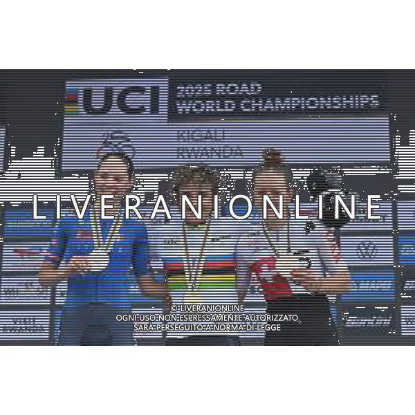 27-09-2025 World Championships Junior Women; 2025, Spain; 2025, Italia; 2025, Svizzera; Ostiz, Paula; Pegolo, Chantal; Grossmann, Anja; Kigali; foto Stefano Sirotti-Ag Aldo Liverani sas