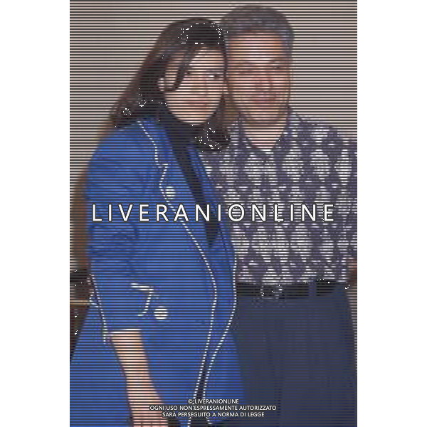 DIAP-RETROSPETTIVA LAURA PAUSINI CANTANTE NELLA FOTO LAURA PAUSINI A SANREMO NELL\'ANNO 1994 AG ALDO LIVERANI SAS