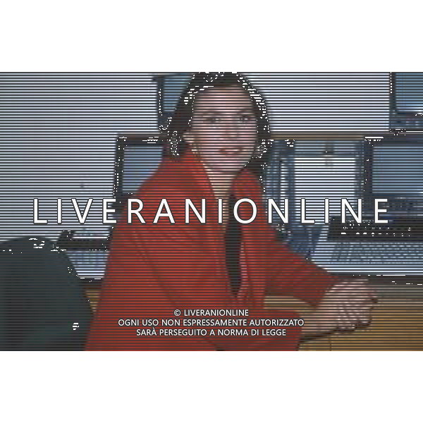 DIAP-RETROSPETTIVA BIANCA BERLINGUER GIORNALISTA NELLA FOTO BIANCA BERLINGUER NELL\'ANNO 1995 AG ALDO LIVERANI SAS
