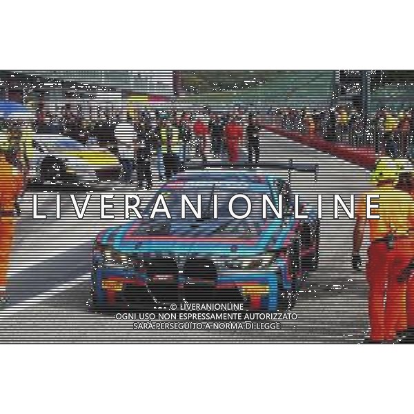 IMOLA 27 09 2025 AUTODROMO ENZO E DINO FERRARI ACI RACING WEEKEND GARA CAMPIONATO ITALIANO GRAN TURISMO SPRINT GT3 NELLA FOTO CECCATO RACING CON MCINTOSCH E LEITCH PIT LINE FOTO GIANNI SANNA-AG ALDO LIVERANI SAS