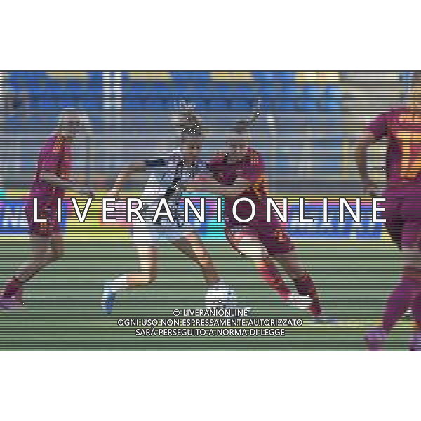 27 09 2025 - Castellammare di Stabia. Stadio Romeo Menti. Finale Serie A Women\'s Cup. Juventus-Roma Nella foto Tatiana Ferreira Pinto, Annalena Rieke Foto Giuseppe Cuozzo/Agenzia Liverani