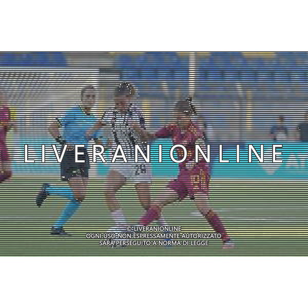 27 09 2025 - Castellammare di Stabia. Stadio Romeo Menti. Finale Serie A Women\'s Cup. Juventus-Roma Nella foto Tatiana Ferreira Pinto, Manuela Giugliano Foto Giuseppe Cuozzo/Agenzia Liverani