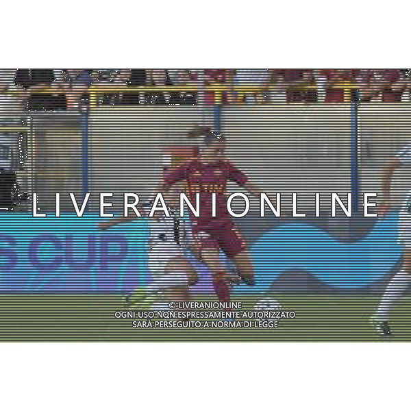 27 09 2025 - Castellammare di Stabia. Stadio Romeo Menti. Finale Serie A Women\'s Cup. Juventus-Roma Nella foto Abigail Brighton, Emilie Haavi Foto Giuseppe Cuozzo/Agenzia Liverani