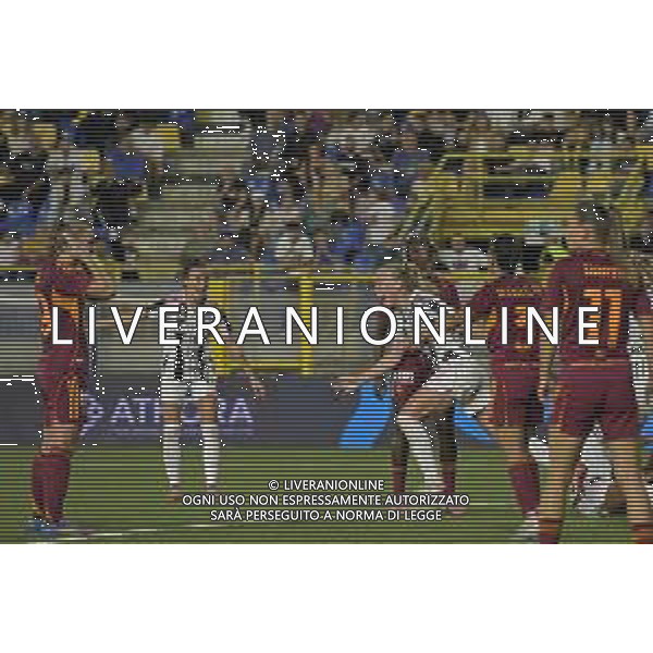 27 09 2025 - Castellammare di Stabia. Stadio Romeo Menti. Finale Serie A Women\'s Cup. Juventus-Roma Nella foto esultanza di Amelie Vangsgaard dopo gol 3-2 Foto Giuseppe Cuozzo/Agenzia Liverani