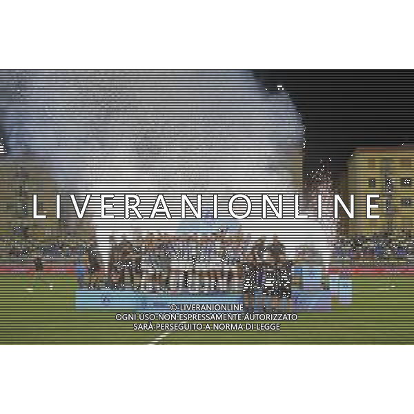 27 09 2025 - Castellammare di Stabia. Stadio Romeo Menti. Finale Serie A Women\'s Cup. Juventus-Roma Nella foto premiazione primo posto Juventus Foto Giuseppe Cuozzo/Agenzia Liverani