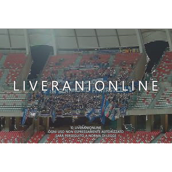 TVEM September 27, 2025 Bari, Italy - SSC Bari vs UC Sampdoria - Italian Soccer Serie B 2025/2026 - San Nicola Stadium. In the pic: Supporters of UC Sampdoria foto emmanuele mastrodonato-ag aldo liverani sas
