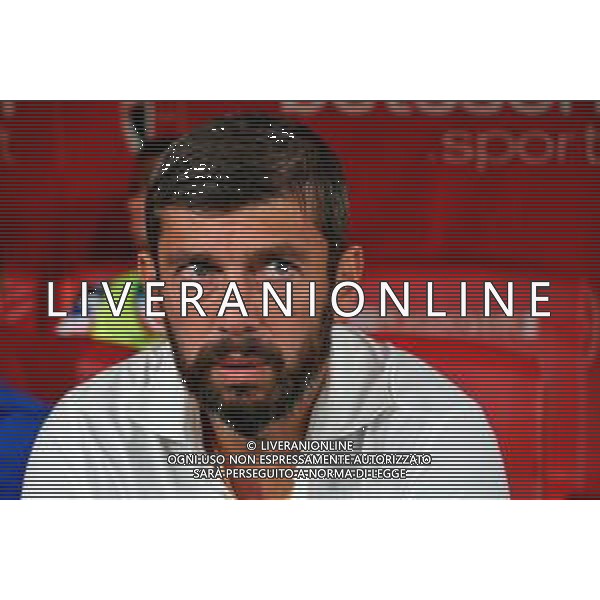 TVEM September 27, 2025 Bari, Italy - SSC Bari vs UC Sampdoria - Italian Soccer Serie B 2025/2026 - San Nicola Stadium. In the pic: coach Massimo Donati of UC Sampdoria foto emmanuele mastrodonato-ag aldo liverani sas
