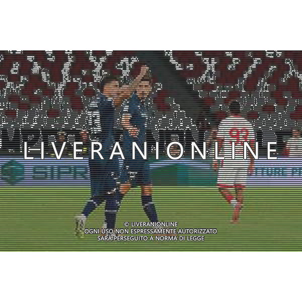 TVEM September 27, 2025 Bari, Italy - SSC Bari vs UC Sampdoria - Italian Soccer Serie B 2025/2026 - San Nicola Stadium. In the pic: Fabio Depaoli of UC Sampdoria celebrates after scoring a goal foto emmanuele mastrodonato-ag aldo liverani sas