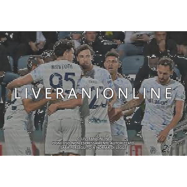 27-9-2025. Cagliari calcio-Inter F.C. 5¬∞ giornta serie A 2025/2026, campionato calcio Italia, stadio Unipol Domus Cagliari. Foto Salvatore Moi/Agenzia Aldo Liverani s.as. Nella foto: Gol Inter in trasferta allo stadio Unipol Domus contro Cagliari. Segna: Lautaro Mart√≠nez Inter