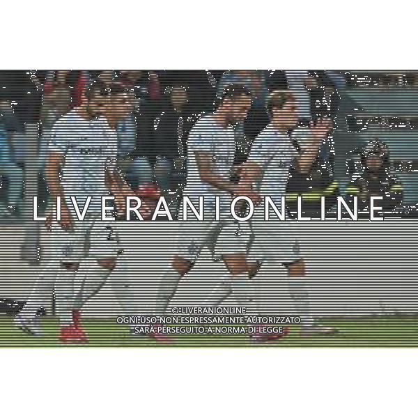 27-9-2025. Cagliari calcio-Inter F.C. 5¬∞ giornta serie A 2025/2026, campionato calcio Italia, stadio Unipol Domus Cagliari. Foto Salvatore Moi/Agenzia Aldo Liverani s.as. Nella foto: Gol Inter in trasferta allo stadio Unipol Domus contro Cagliari. Segna: Lautaro Mart√≠nez Inter