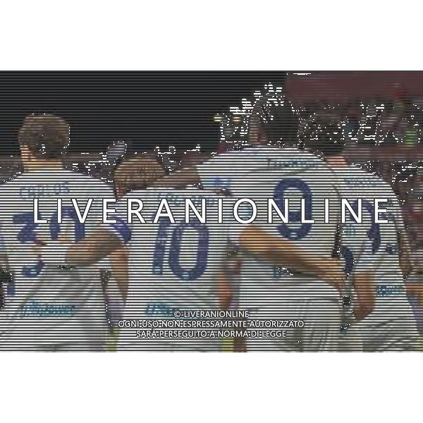 27-9-2025. Cagliari calcio-Inter F.C. 5¬∞ giornta serie A 2025/2026, campionato calcio Italia, stadio Unipol Domus Cagliari. Foto Salvatore Moi/Agenzia Aldo Liverani s.as. Nella foto: Gol Inter in trasferta allo stadio Unipol Domus contro Cagliari. Segna: Lautaro Mart√≠nez Inter