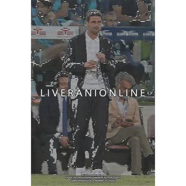 27-9-2025. Cagliari calcio-Inter F.C. 5¬∞ giornta serie A 2025/2026, campionato calcio Italia, stadio Unipol Domus Cagliari. Foto Salvatore Moi/Agenzia Aldo Liverani s.as. Nella foto: Cristian Chivu allenatore Inter