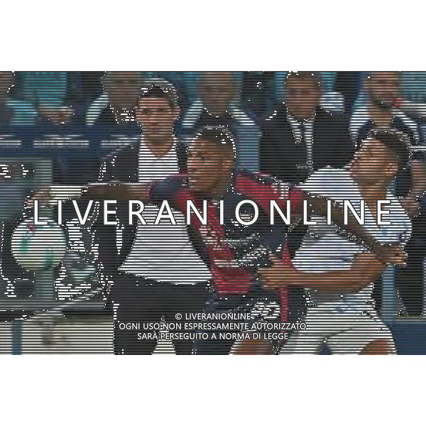 27-9-2025. Cagliari calcio-Inter F.C. 5¬∞ giornta serie A 2025/2026, campionato calcio Italia, stadio Unipol Domus Cagliari. Foto Salvatore Moi/Agenzia Aldo Liverani s.as. Nella foto: Cristian Chivu allenatore Inter, Michael Folorunsho Cagliari