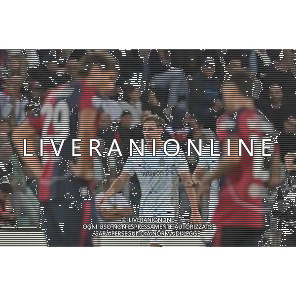 27-9-2025. Cagliari calcio-Inter F.C. 5¬∞ giornta serie A 2025/2026, campionato calcio Italia, stadio Unipol Domus Cagliari. Foto Salvatore Moi/Agenzia Aldo Liverani s.as. Nella foto: Gol Inter in trasferta allo stadio Unipol Domus contro Cagliari. Segna: Pio Esposito Inter