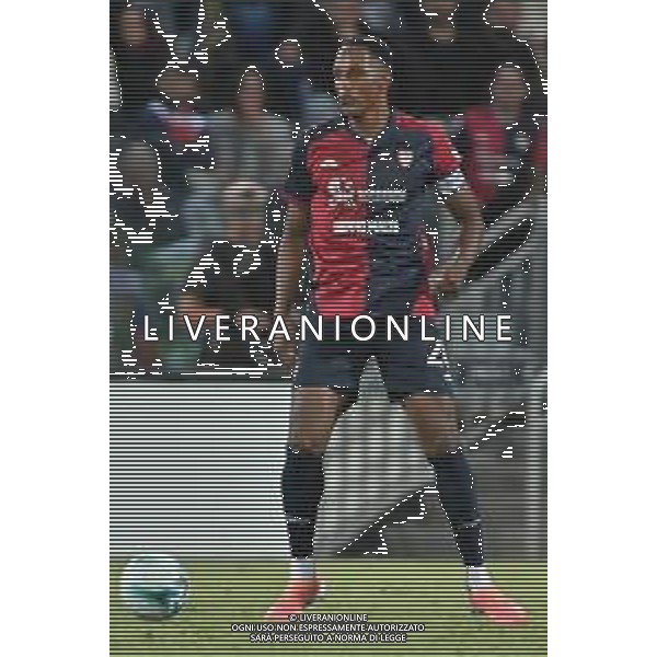 27-9-2025. Cagliari calcio-Inter F.C. 5¬∞ giornta serie A 2025/2026, campionato calcio Italia, stadio Unipol Domus Cagliari. Foto Salvatore Moi/Agenzia Aldo Liverani s.as. Nella foto: Yerry Mina Adam Cagliari
