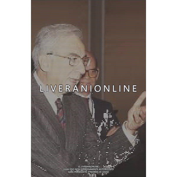 DIAP-RETROSPETTIVA FRANCESCO COSSIGA POLITICO NELLA FOTO FRANCESCO COSSIGA IN VISITA A MILANO NELL\'ANNO 1985 AG ALDO LIVERANI SAS