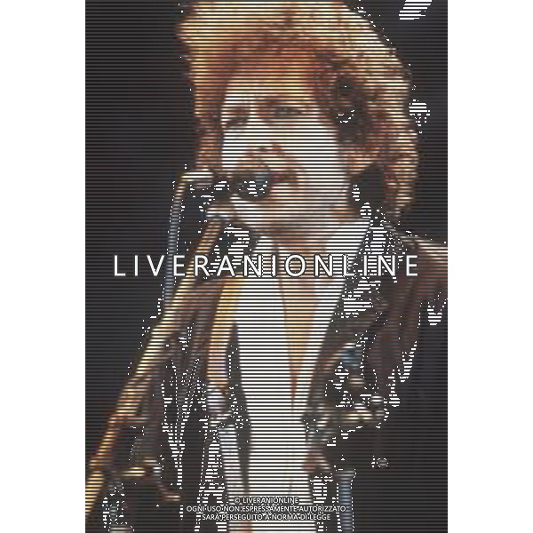 DIAP-RETROSPETTIVA BOB DYLAN CANTANTE NELLA FOTO BOB DYLAN AG ALDO LIVERANI SAS