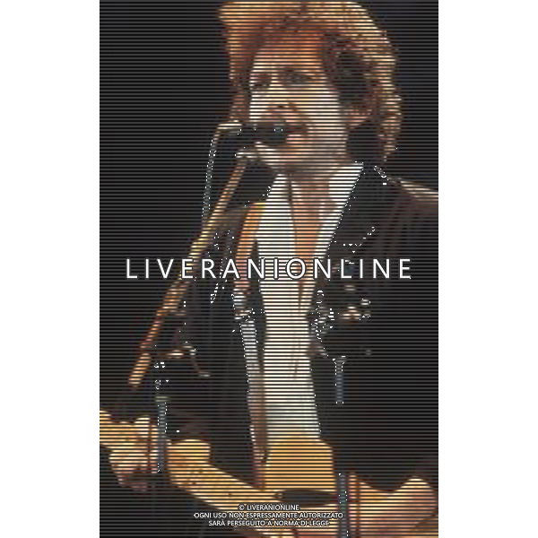 DIAP-RETROSPETTIVA BOB DYLAN CANTANTE NELLA FOTO BOB DYLAN AG ALDO LIVERANI SAS