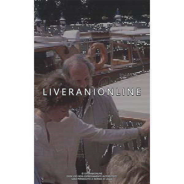 DIAP-RETROSPETTIVA BRIAN DE PALMA REGISTA NELLA FOTO BRIAN DE PALMA A VENEZIA NELL\'ANNO 1987 AG ALDO LIVERANI SAS 