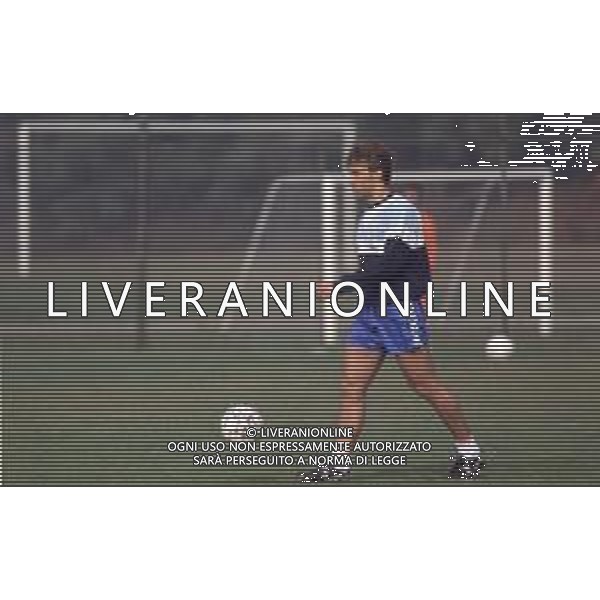 DIAP-RETROSPETTIVA MARTIN VASQUEZ CALCIATORE NELLA FOTO MARTIN VASQUEZ CON LA MAGLIA DEL REAL MADRID AG ALDO LIVERANI SAS