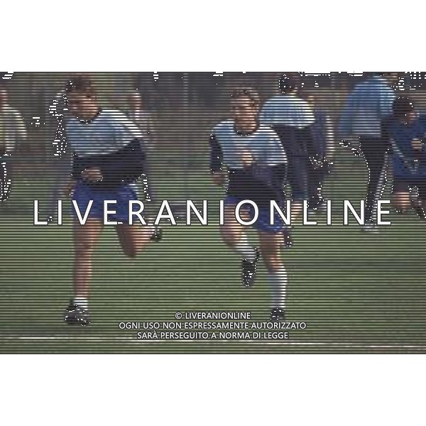 DIAP-RETROSPETTIVA MARTIN VASQUEZ CALCIATORE NELLA FOTO MARTIN VASQUEZ CON LA MAGLIA DEL REAL MADRID AG ALDO LIVERANI SAS