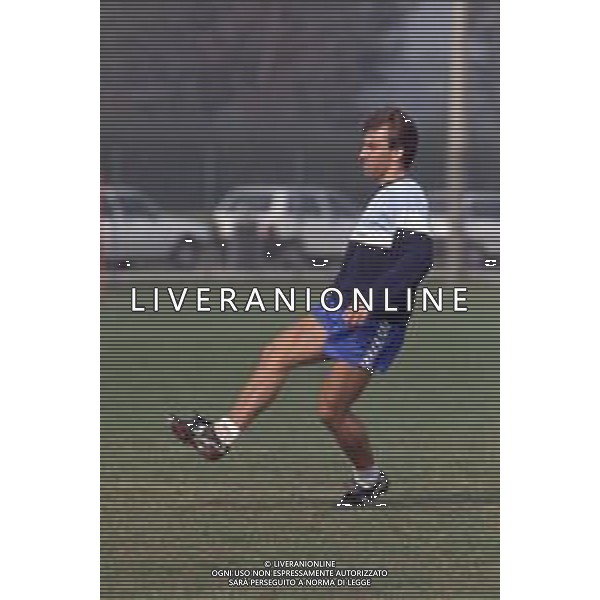 DIAP-RETROSPETTIVA MARTIN VASQUEZ CALCIATORE NELLA FOTO MARTIN VASQUEZ CON LA MAGLIA DEL REAL MADRID AG ALDO LIVERANI SAS