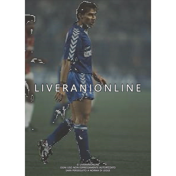 DIAP-RETROSPETTIVA MARTIN VASQUEZ CALCIATORE NELLA FOTO MARTIN VASQUEZ CON LA MAGLIA DEL REAL MADRID AG ALDO LIVERANI SAS