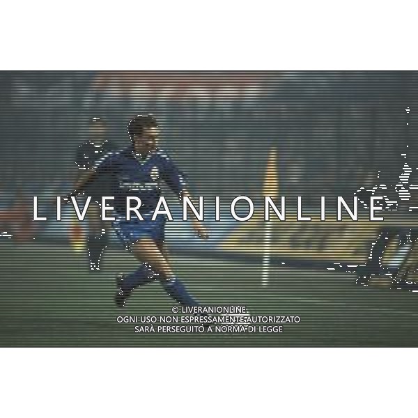 DIAP-RETROSPETTIVA MARTIN VASQUEZ CALCIATORE NELLA FOTO MARTIN VASQUEZ CON LA MAGLIA DEL REAL MADRID AG ALDO LIVERANI SAS