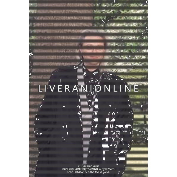 DIAP-RETROSPETTIVA AMEDEO MINGHI CANTANTE NELLA FOTO AMEDEO MINGHI AL FESTIVAL DI SANREMO NELL\'ANNO 1990 AG ALDO LIVERANI SAS