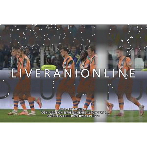 Torino 27.09.2025 Allianz Stadium @Manuela Viganti /Ag. Aldo Liverani sas Juventus vs Atalanta Campionato Calcio Serie A Enilive 2025/2026 5a giornata Nella foto: esultanza atalanta dopo il gol di ibrahim sulemana