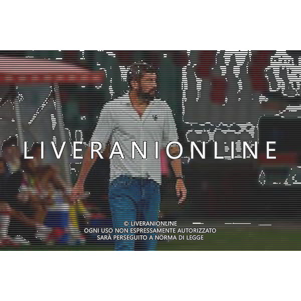 TVEM September 27, 2025 Bari, Italy - SSC Bari vs UC Sampdoria - Italian Soccer Serie B 2025/2026 - San Nicola Stadium. In the pic: coach Massimo Donati of UC Sampdoria foto emmanuele mastrodonato-ag aldo liverani sas