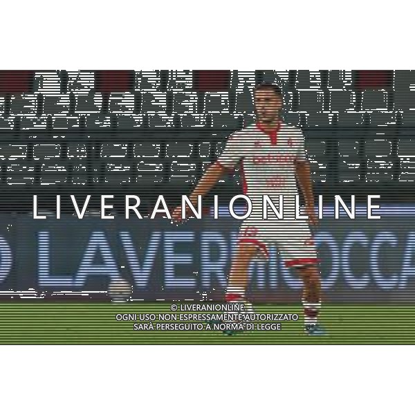 TVEM September 27, 2025 Bari, Italy - SSC Bari vs UC Sampdoria - Italian Soccer Serie B 2025/2026 - San Nicola Stadium. In the pic: Andrea Meroni of SSC Bari foto emmanuele mastrodonato-ag aldo liverani sas