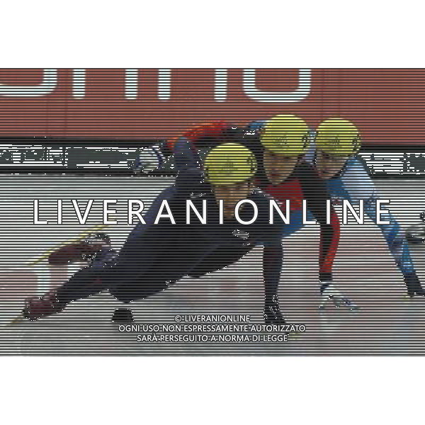TORINO 22/02/2006 XX OLIMPIADI INVERNALI SHORT TRACK 500 M MASCHILI NELLA FOTO OHNO APOLO ANTON PH GIGI ARCAINI/AG.ALDO LIVERANI