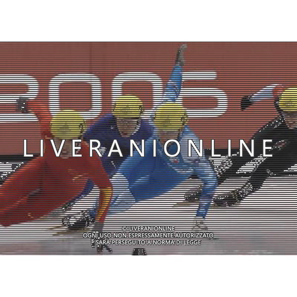 TORINO 22/02/2006 XX OLIMPIADI INVERNALI SHORT TRACK 500 M MASCHILI NELLA FOTO RODIGARI NICOLA PH GIGI ARCAINI/AG.ALDO LIVERANI