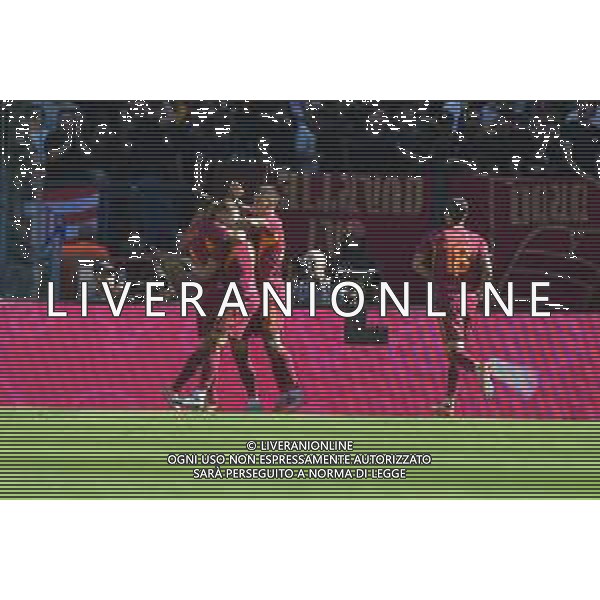 Roma vs Hellas Verona Campionato Serie A Enilive - 5 Giornata Stadio Olimpico - Roma 28-09-2025 nella foto Esultanza Roma dopo Gol Dovbyk Foto Federico Gaetano - ag Aldo liverani ©Federico Gaetano - AGENZIA ALDO LIVERANI SAS