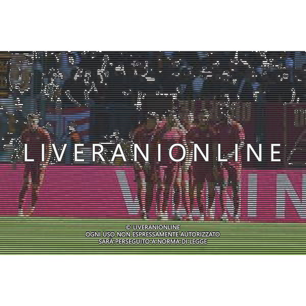 Roma vs Hellas Verona Campionato Serie A Enilive - 5 Giornata Stadio Olimpico - Roma 28-09-2025 nella foto Esultanza Roma dopo Gol Dovbyk Foto Federico Gaetano - ag Aldo liverani ©Federico Gaetano - AGENZIA ALDO LIVERANI SAS