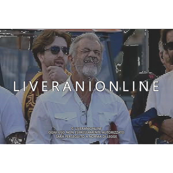 TVPG AS Roma vs Hellas Verona Fc nella foto L’attore Mel Gibson in Tribuna 28-09-2025 Stadio Olimpico, Roma (ITA) - Serie A Enilive 2025/26 Quinta Giornata ©TVPG Pasquale Golia - AGENZIA ALDO LIVERANI SAS