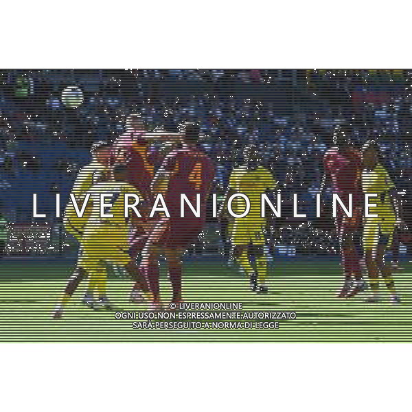 TVPG AS Roma vs Hellas Verona Fc nella foto colpo di testa goal di Artem Dovbyk (As Roma)28-09-2025 Stadio Olimpico, Roma (ITA) - Serie A Enilive 2025/26 Quinta Giornata ©TVPG Pasquale Golia - AGENZIA ALDO LIVERANI SAS