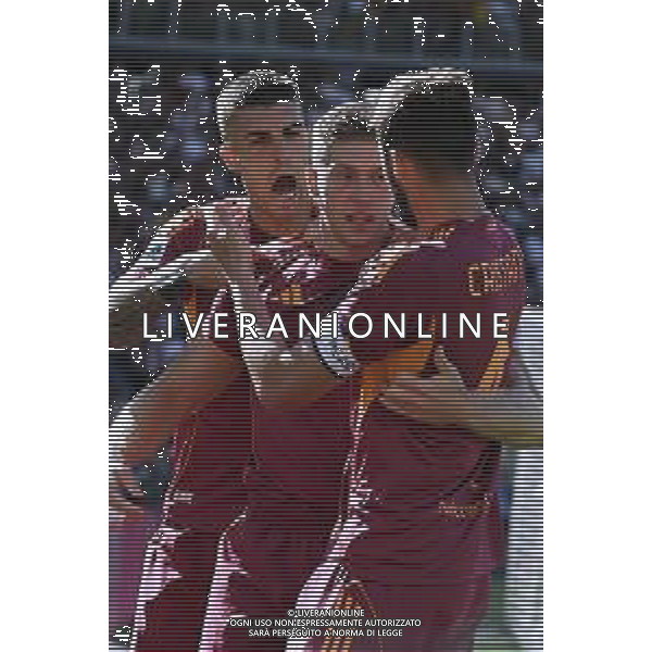 TVPG AS Roma vs Hellas Verona Fc nella foto Esultanza dopo la rete di Artem Dovbyk (As Roma) 28-09-2025 Stadio Olimpico, Roma (ITA) - Serie A Enilive 2025/26 Quinta Giornata ©TVPG Pasquale Golia - AGENZIA ALDO LIVERANI SAS