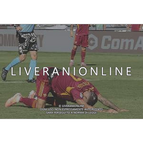Lorenzo Pellegrini of AS Roma expresses disappointment during AS Roma vs Hellas Verona FC, 5° Serie A Enilive 2025-26 game at Olimpic stadium in Roma (RM), Italy, on September 28, 2025. (Photo by Davide Casentini) - AGENZIA ALDO LIVERANI SAS