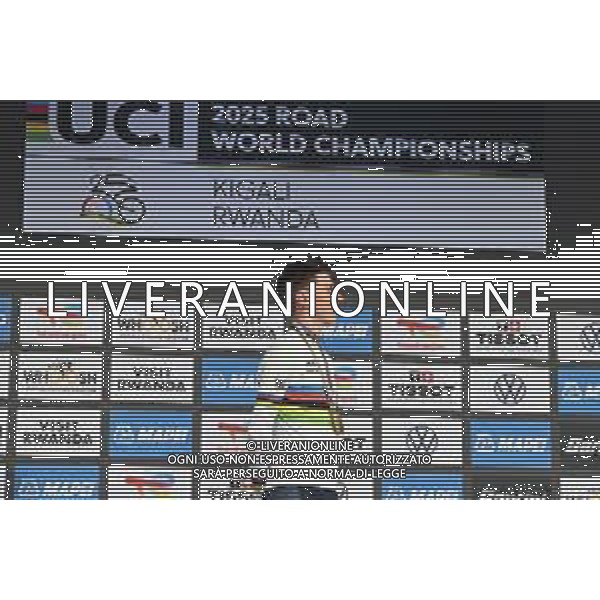 28-09-2025 World Championships Elite; 2025, Uae Team Emirates - Xrg; Pogacar, Tadej; Kigali; ©SIROTTI - AGENZIA ALDO LIVERANI SAS