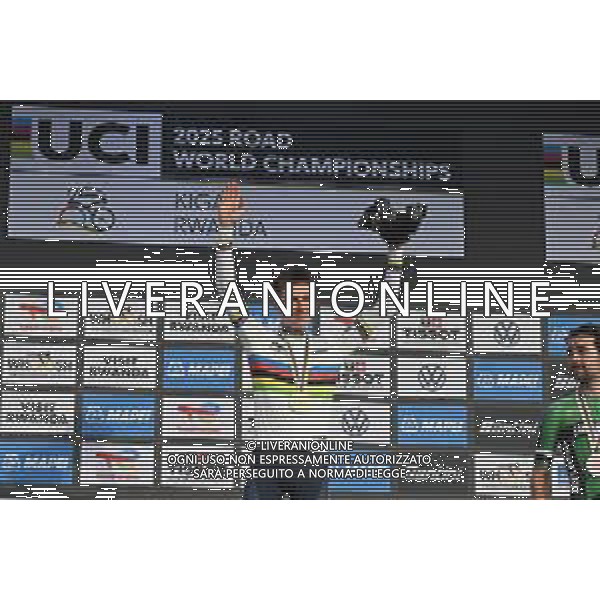 28-09-2025 World Championships Elite; 2025, Uae Team Emirates - Xrg; Pogacar, Tadej; Kigali; ©SIROTTI - AGENZIA ALDO LIVERANI SAS