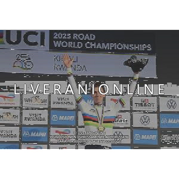 28-09-2025 World Championships Elite; 2025, Uae Team Emirates - Xrg; Pogacar, Tadej; Kigali; ©SIROTTI - AGENZIA ALDO LIVERANI SAS