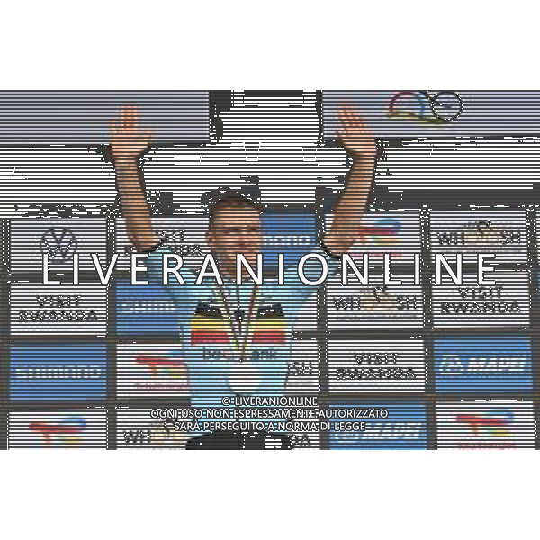 28-09-2025 World Championships Elite; 2025, Soudal - Quick Step; Evenepoel, Remco; Kigali; ©SIROTTI - AGENZIA ALDO LIVERANI SAS