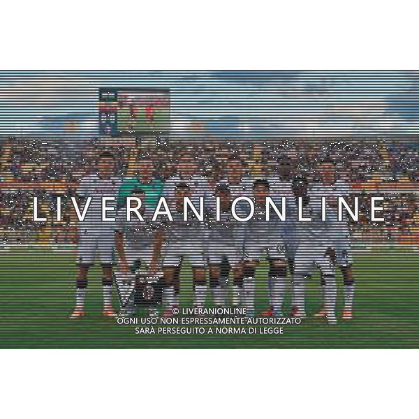 TVEM September 28, 2025 Lecce, Italy - US Lecce vs Bologna FC - Italian soccer serie A 2025/26 - Via Del Mare Stadium. In the pic: Formazione - Bologna FC team line up ©TVEM Mastrodonato Emmanuele - AGENZIA ALDO LIVERANI SAS